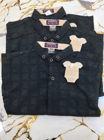 Black Shirt Embossed