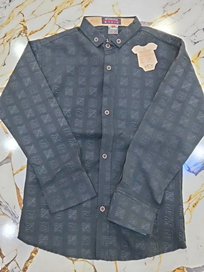 Black Shirt Embossed