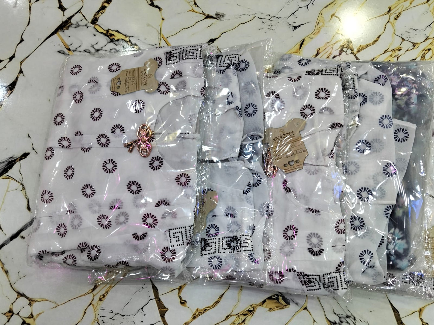 Short sleeve open pajama